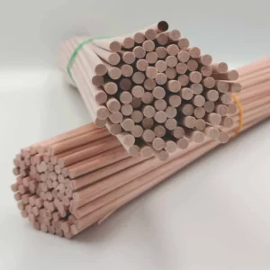 Zuckerwatte Holzstäbe rund ca. 38cm lang / VPE 100 Stk.