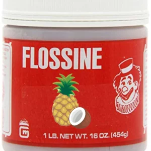 Aroma für Zuckerwatte,  Flossine Piña Colada Pineapple pink 0,454 kg