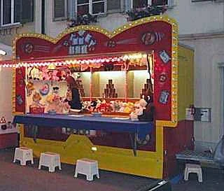 Büchsenwerfwagen inkl. 300 Trostpreise