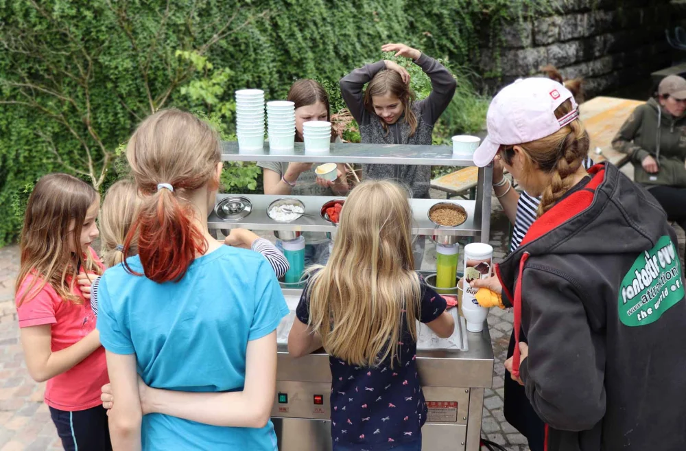 Rolled Ice Cream Maker
