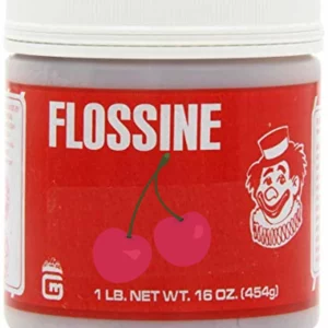 Aroma für Zuckerwatte, Flossine Kirsche rot 0,454 kg