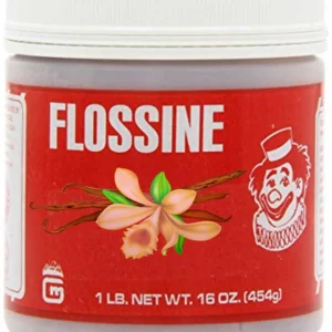Aroma für Zuckerwatte, Flossine Vanille rosa 0,454 kg