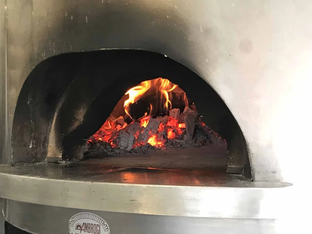 Holzofen-Pizza  Catering