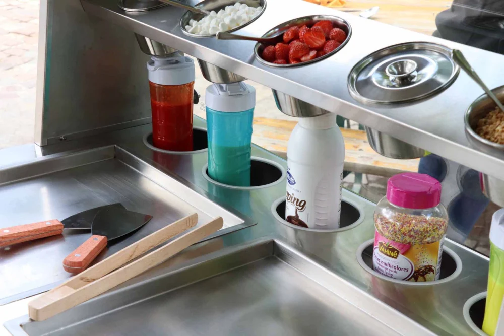 Rolled Ice Cream Maker