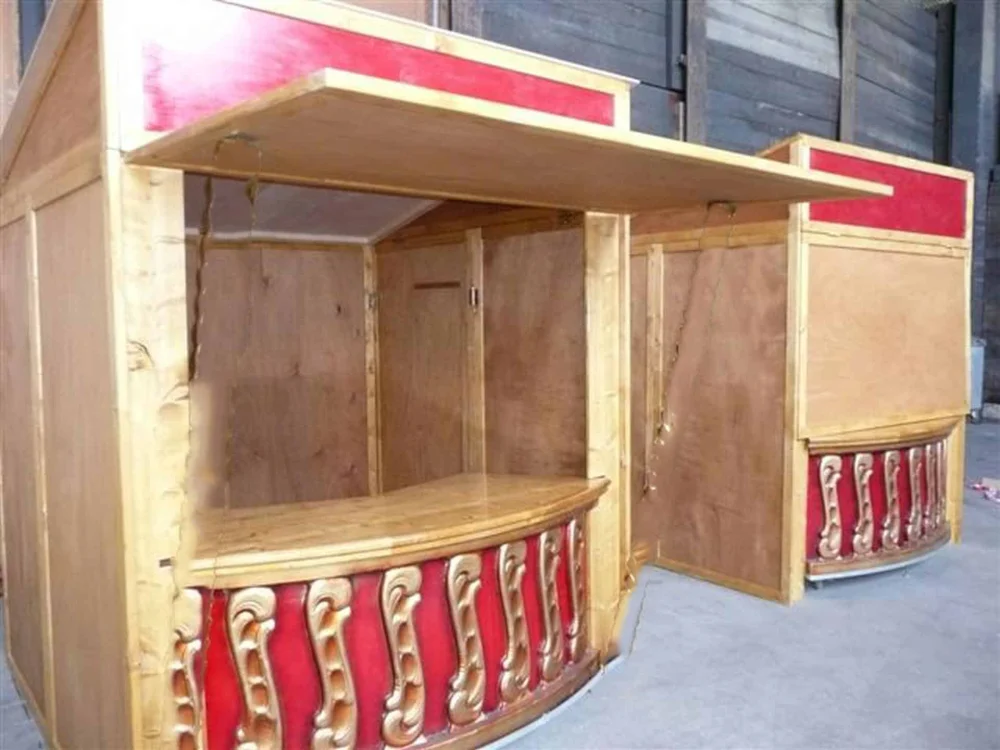 Nostalgie Verkaufs-Bude / Kiosk