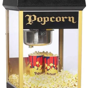 Popcornmaschine Euro Pop 8oz Black