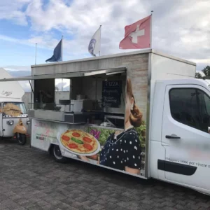 Holzofen-Pizza  Catering