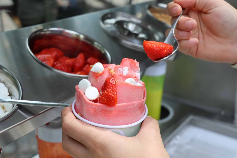 Rolled Ice Cream Maker