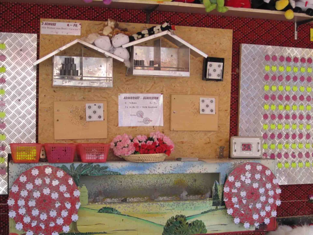 Schiessbudenwagen Winnetou