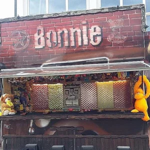 Schiessbudenwagen Bonnie & Clyde