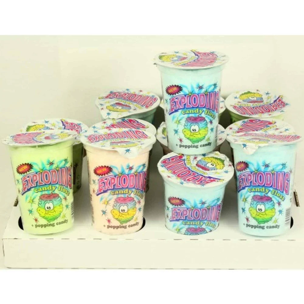 Zuckerwatte im Becher / VPE 24 Stk.