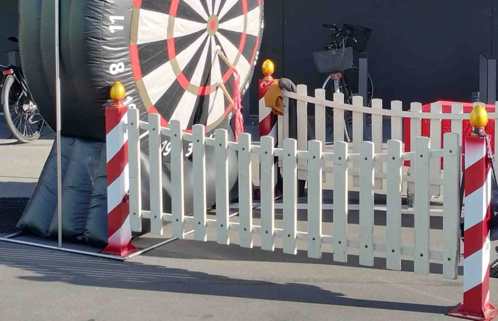 Nostalgie Zaun 3teilig