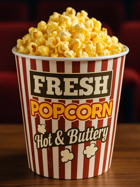 Popcorn Eimer Mehrweg